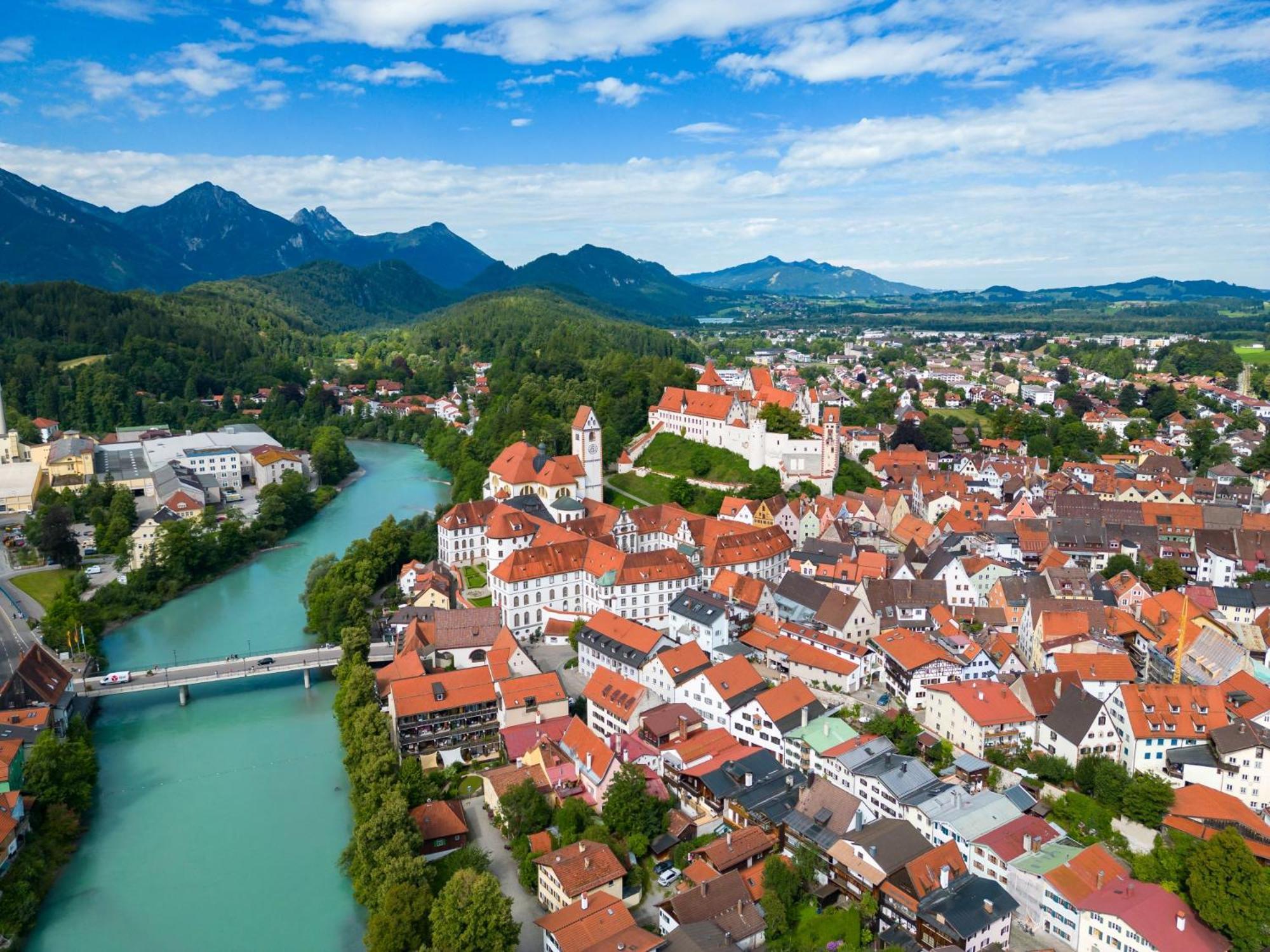 Chalet Im Haus Schlossblick Füssen Eksteriør bilde