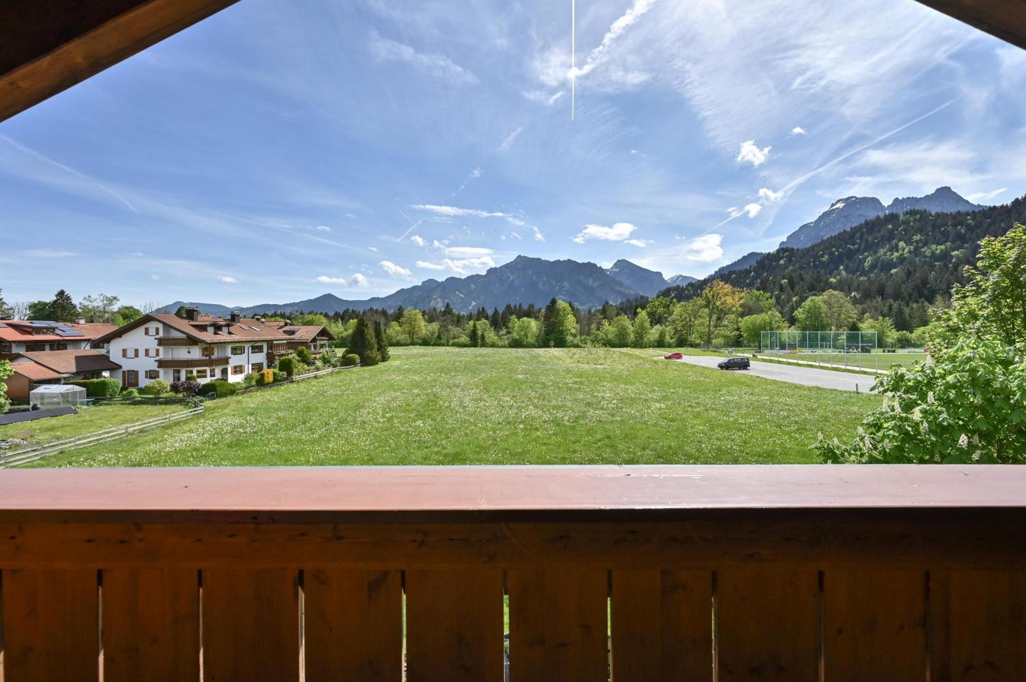 Chalet Im Haus Schlossblick Füssen Eksteriør bilde